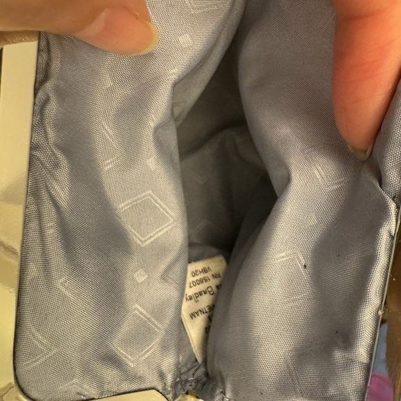 Vera Bradley Kiss Lock Coin Purse Charmont Meadow Pattern - Picture 4 of 5